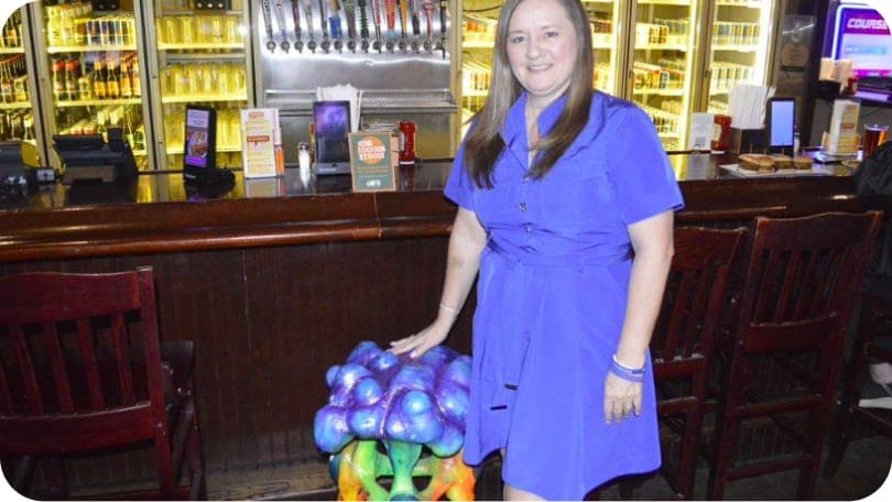 Forsyth County colon cancer survivor shares her story and shows off her 'weird looking stool'